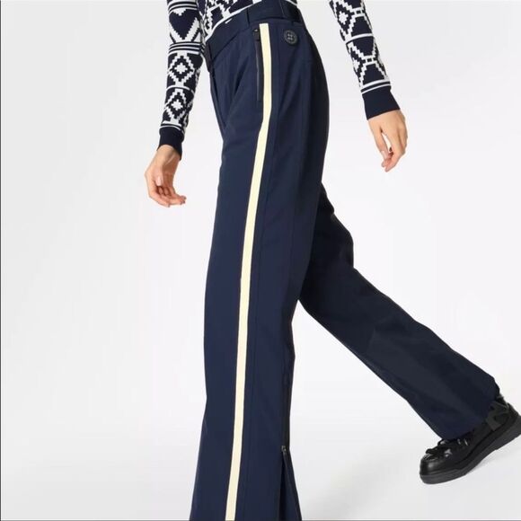 NWT Anthropologie Sweaty Betty Alpine Ski Pants Blue L - Picture 1 of 9